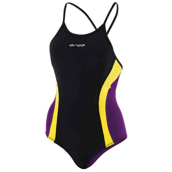 Orca 226 Enduro One Piece Black Deep Purple Orca Australia